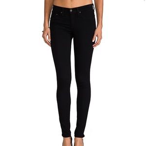 Rag & Bone Black Plush Jean Legging